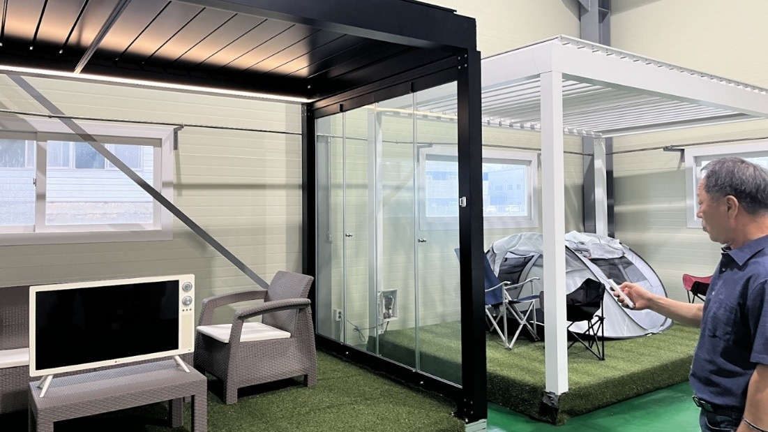 Outdoor Heating Equipment in Korea - Case Study - KOISRA